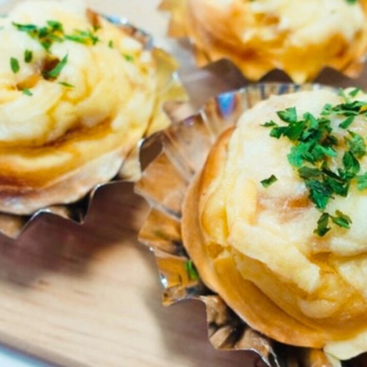 ホットケーキミックスで簡単♫ ベーコンチーズパン